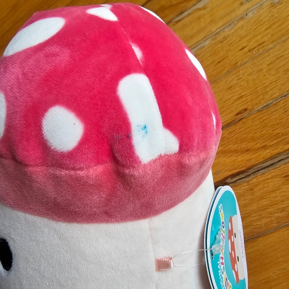 Malcom mushroom squishmallow nwt - stained - Picture 2 of 6